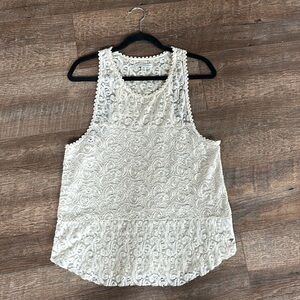 American Eagle Outfitters Lace Tank Top